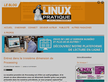 Tablet Screenshot of linux-pratique.com